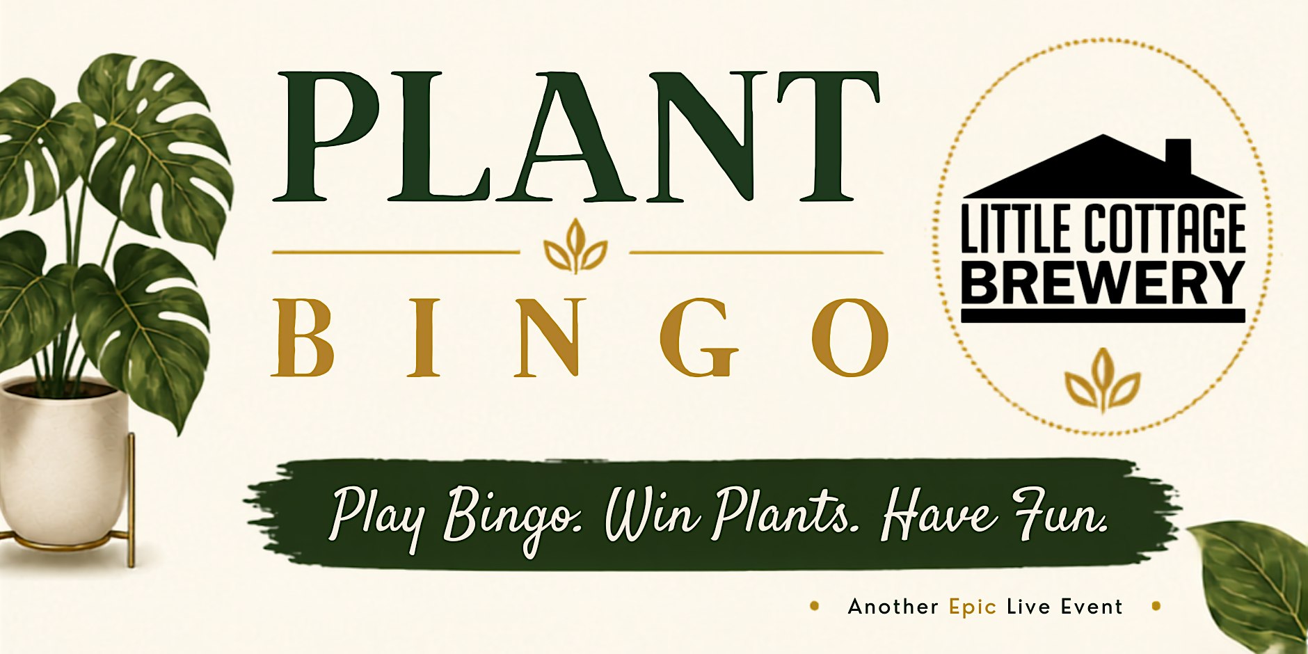 Plant Bingo @ Little Cottage Brewery, 11/19