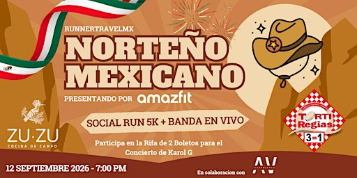 NORTEÑO MEXICANO RUN 5K BY RUNNER TRAVEL MX