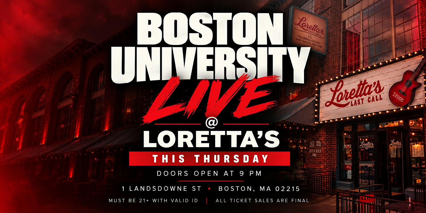 Boston University Live @ Loretta’s