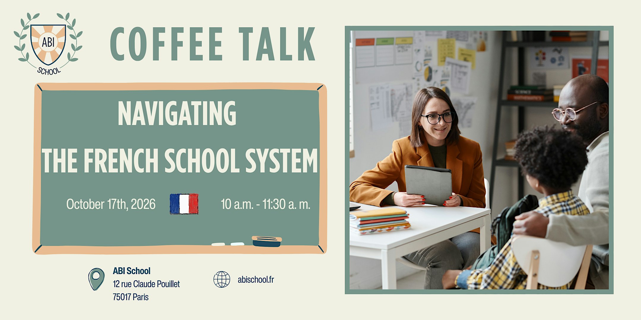 Navigating the French School System: A Coffee Talk for Expat Parents