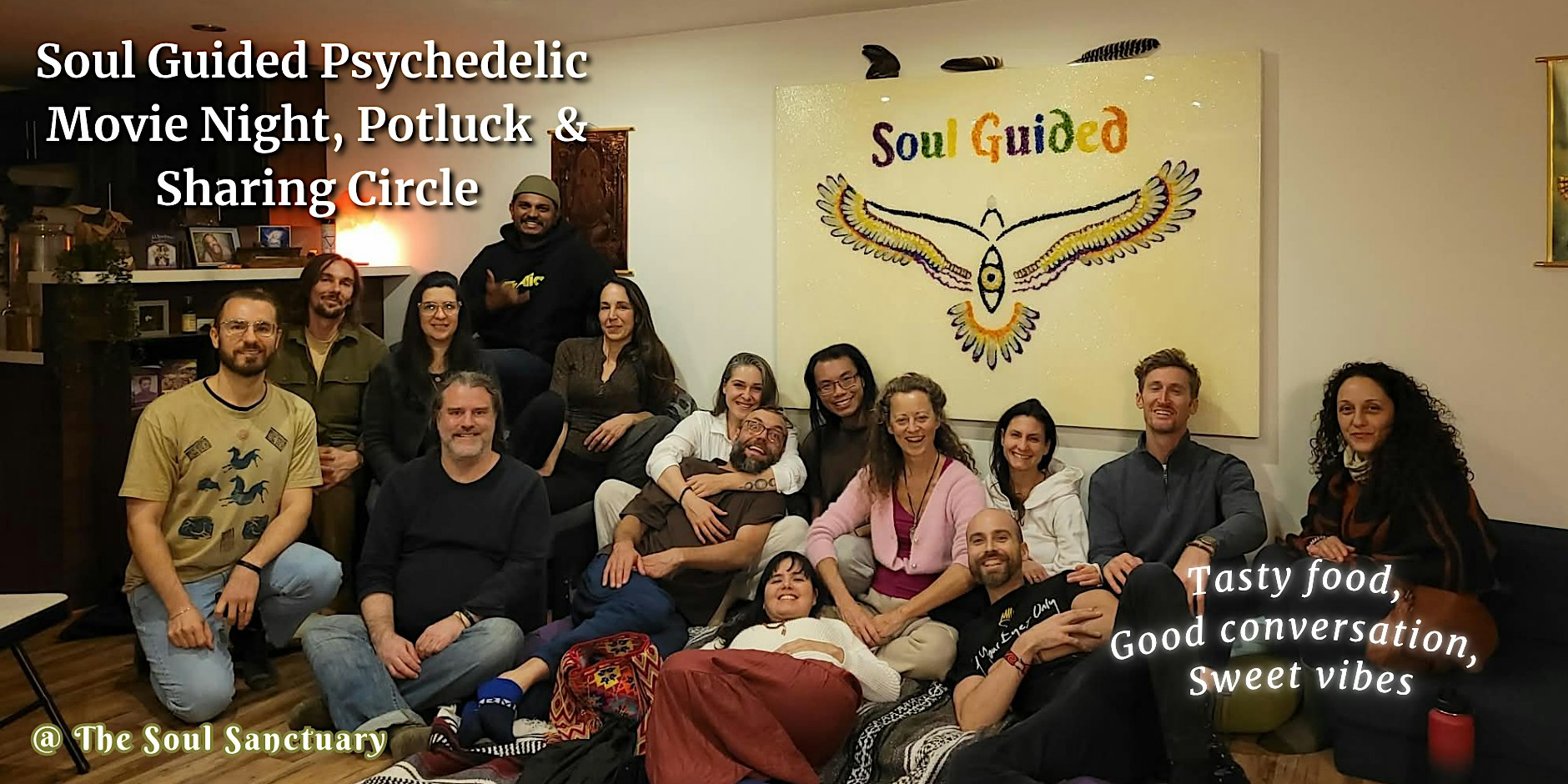 Soul Guided Psychedelic Movie Night, Potluck & Sharing Circle