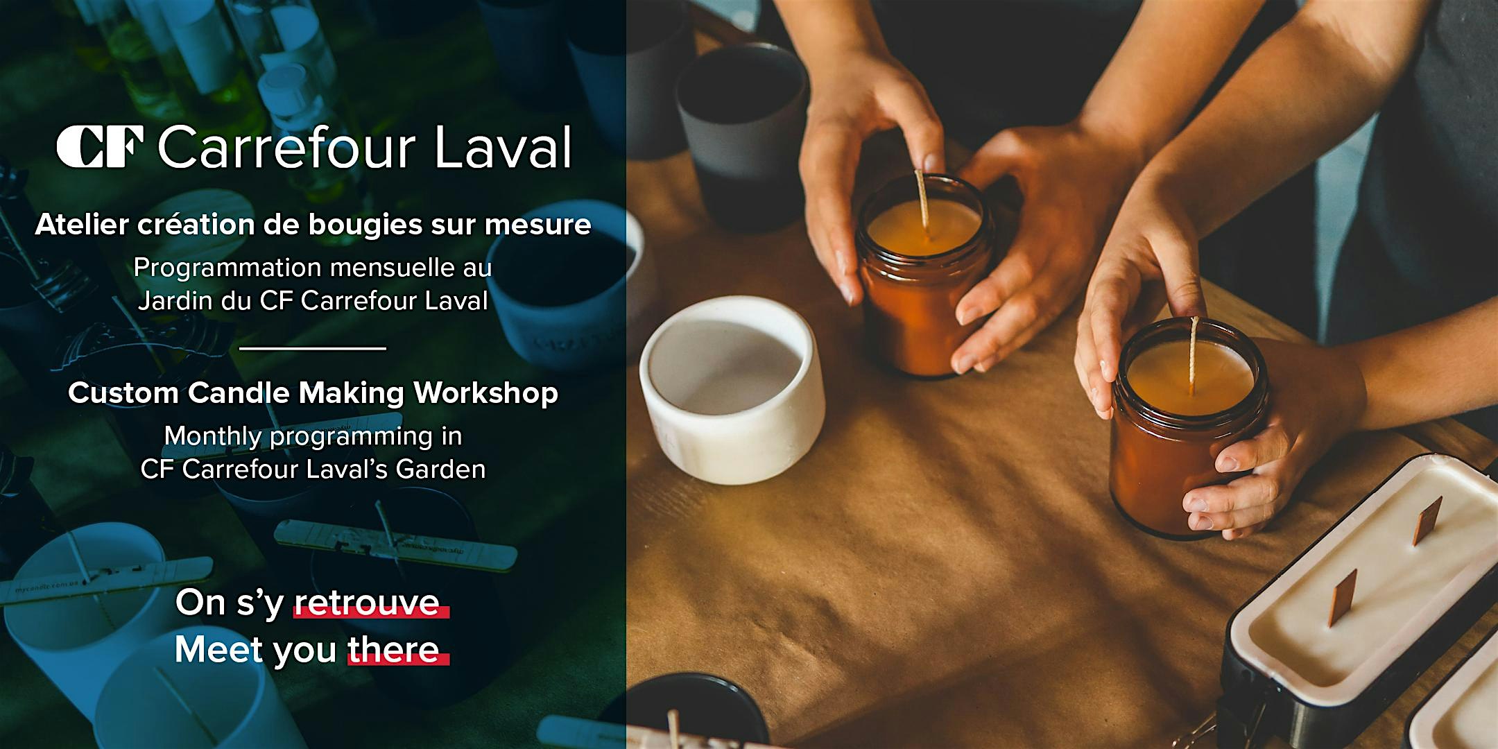 Atelier au Jardin : Création de bougies personnalisées