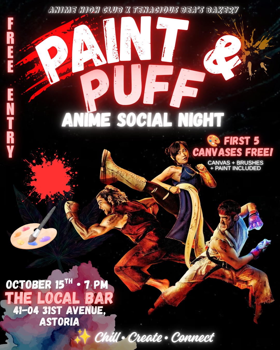 Paint & Puff : Anime Social Night