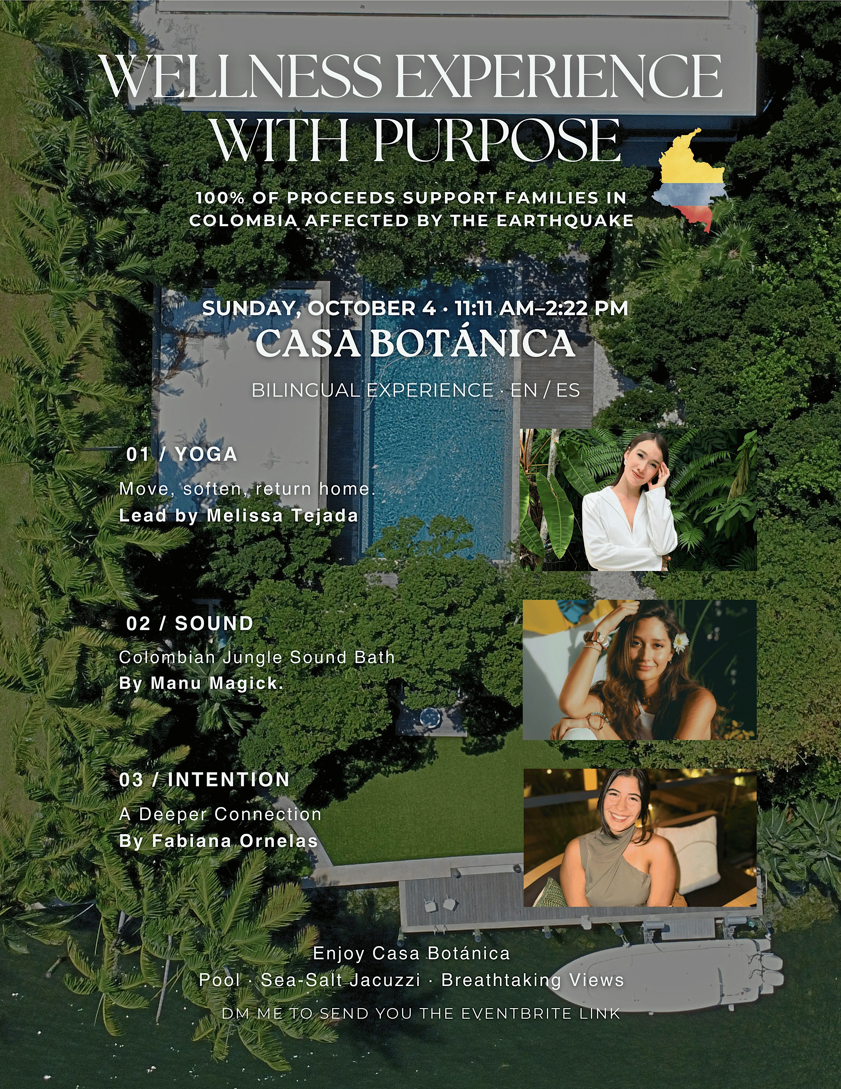 Wellness with Purpose: Colombia Earthquake Relief