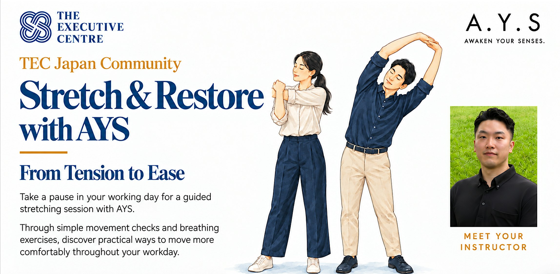 Stretch & Restore with AYS: From Tension to Ease