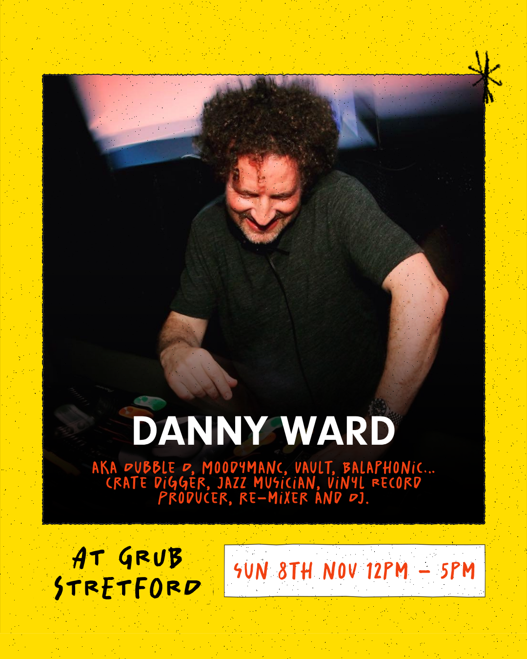 GRUB Stretford: DJ Danny Ward / Moodymanc: All Day Long