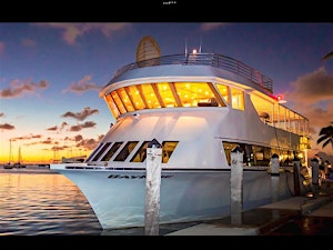 3 story 100ft 200 passenger Mega Yacht Party with open bar, food, & DJ