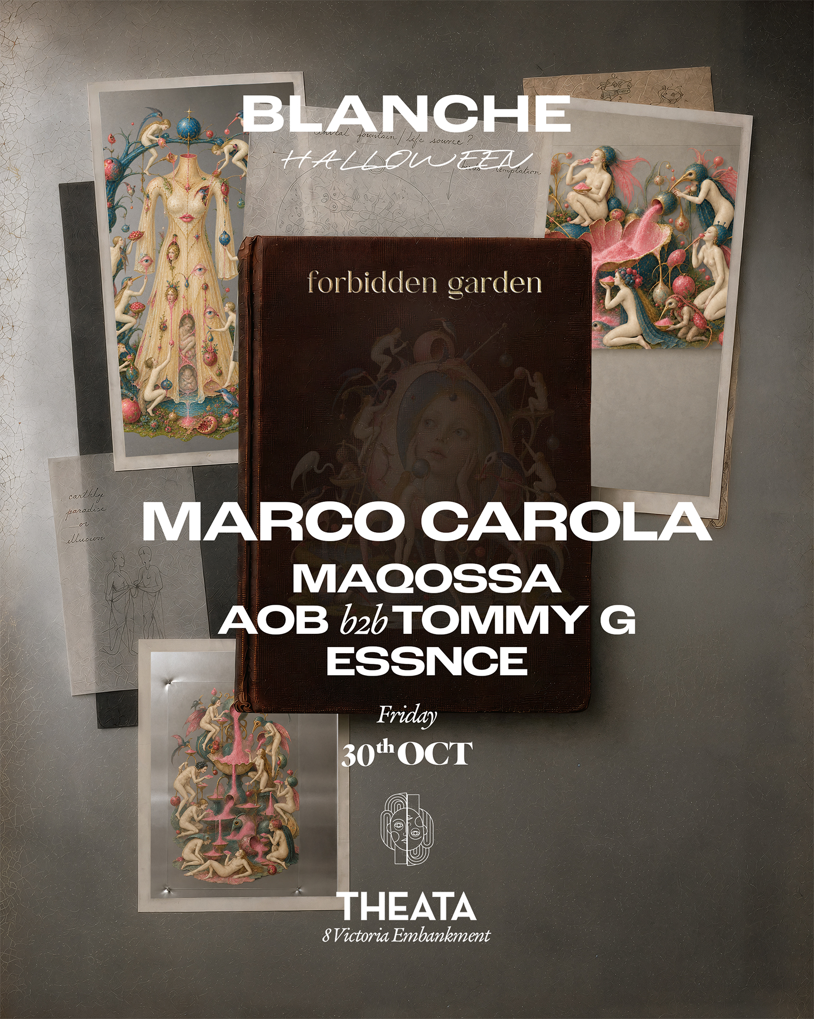 Blanche Halloween with Marco Carola