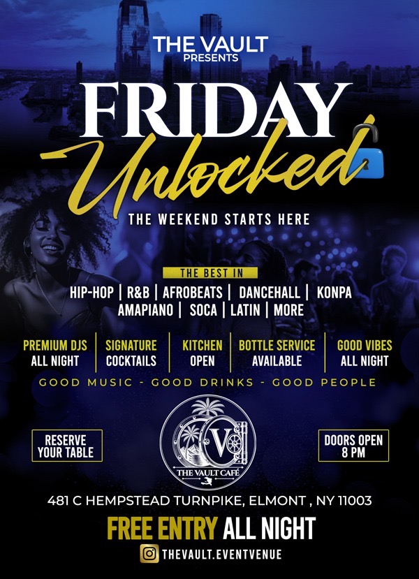 Friday's Unlocked @ The Vault
