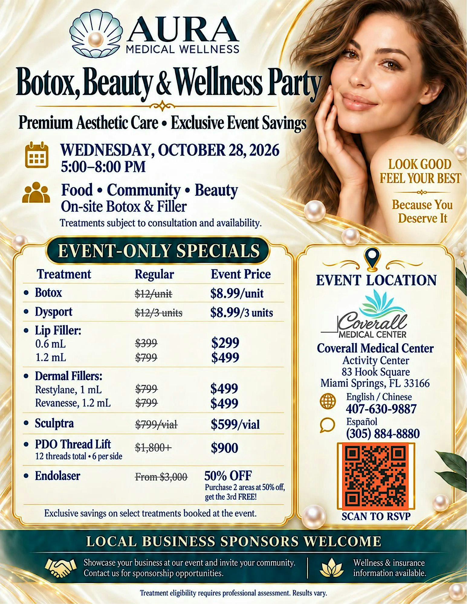 Aura Medical Wellness | Beauty & Wellness | Belleza y Bienestar | 美丽与健康