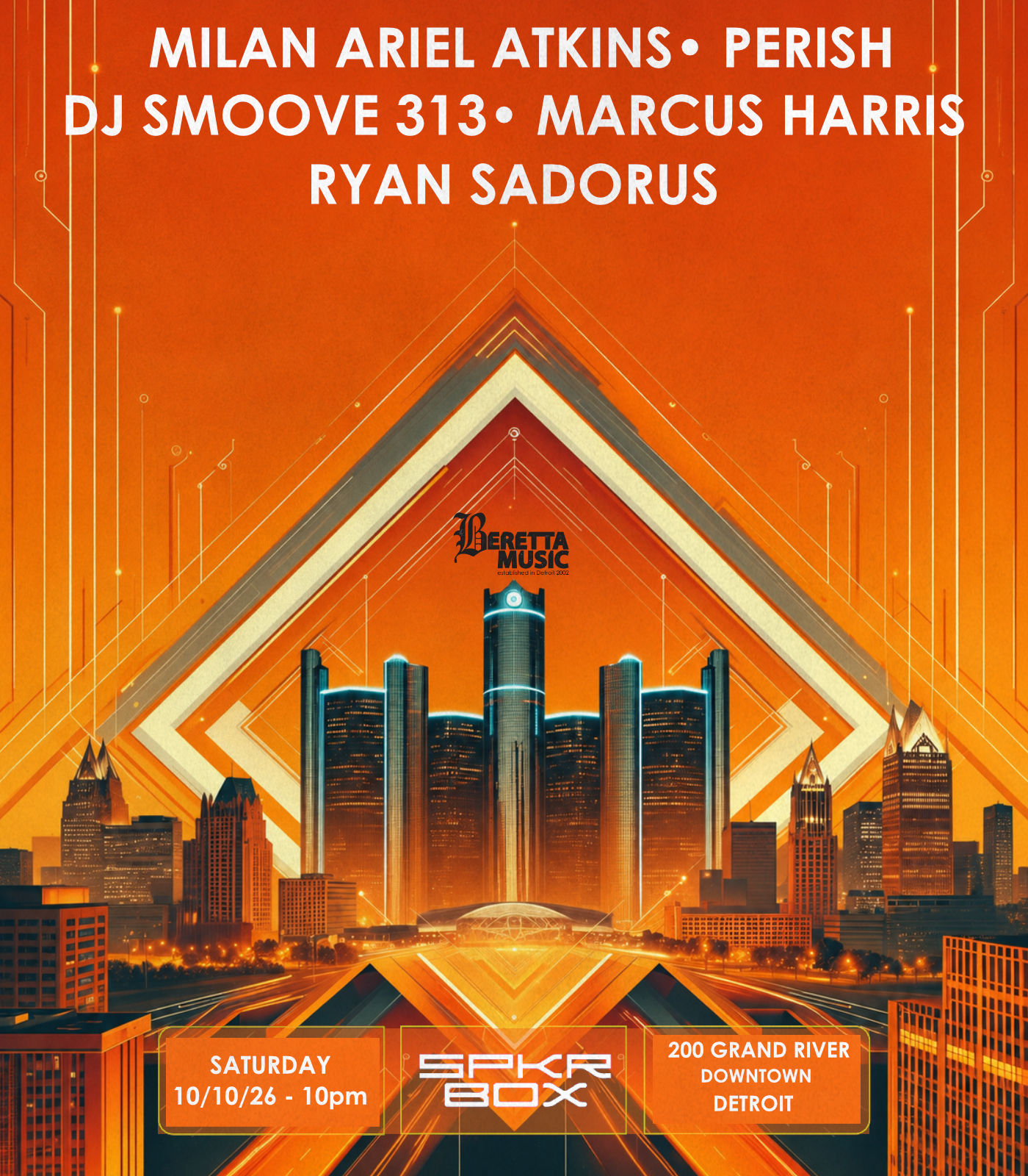 BerettaMusic and Friends - Milan Ariel Atkins, Ryan Sadorus, Perish, Marcus Harris