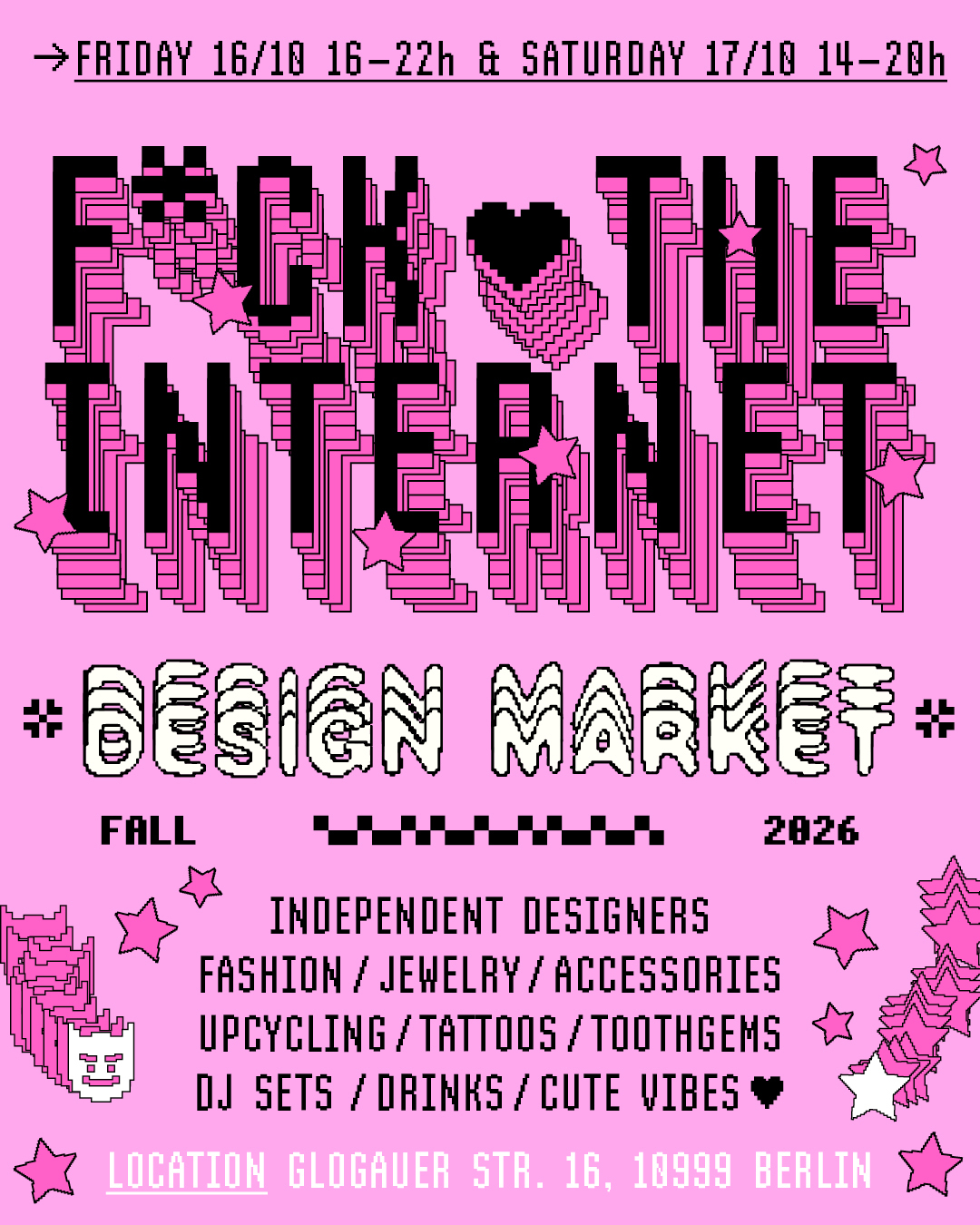 F*ck the Internet Design Market Fall 2026