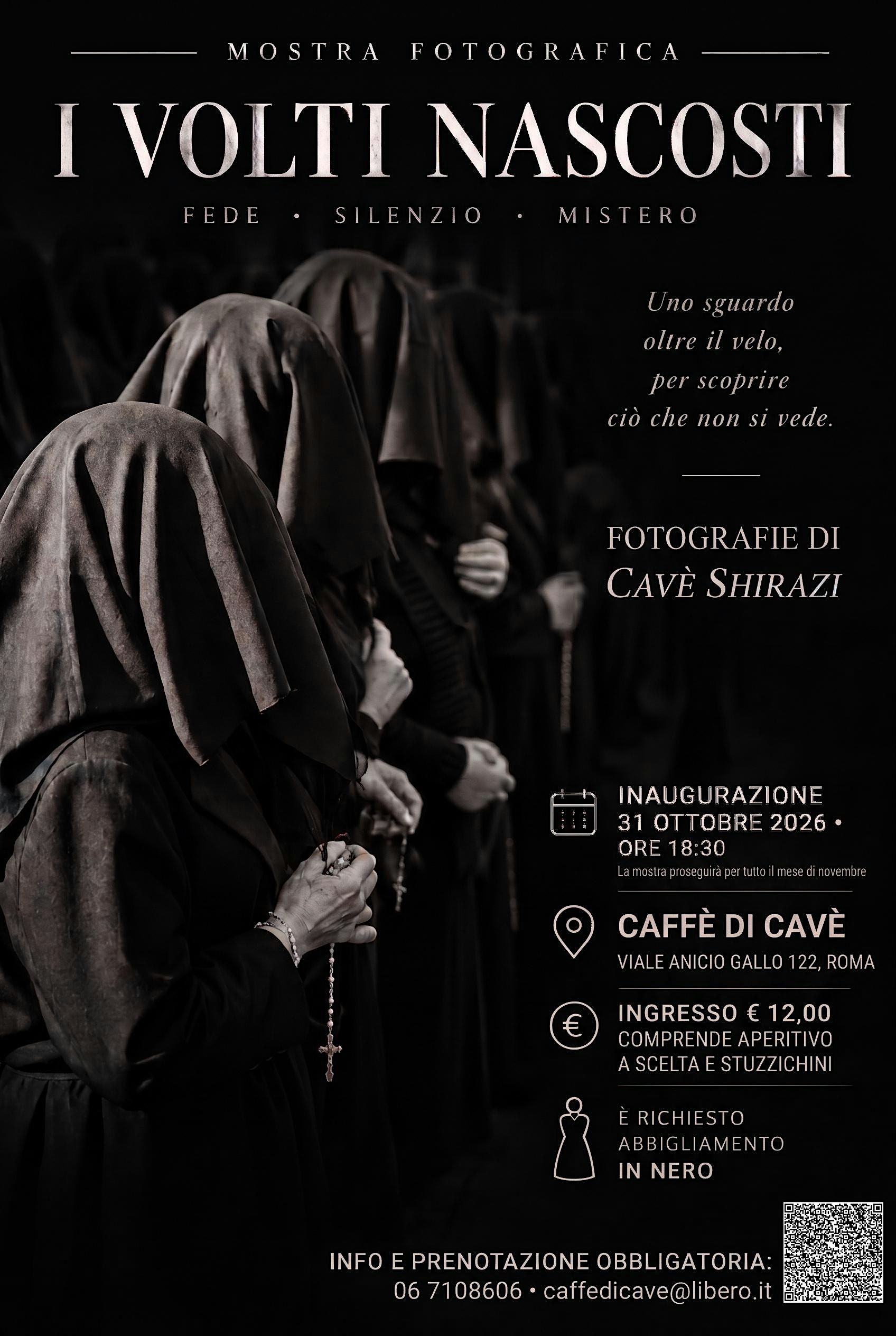 I Volti Nascosti - Mostra Fotografica - fotografie di Cavè Shirazi