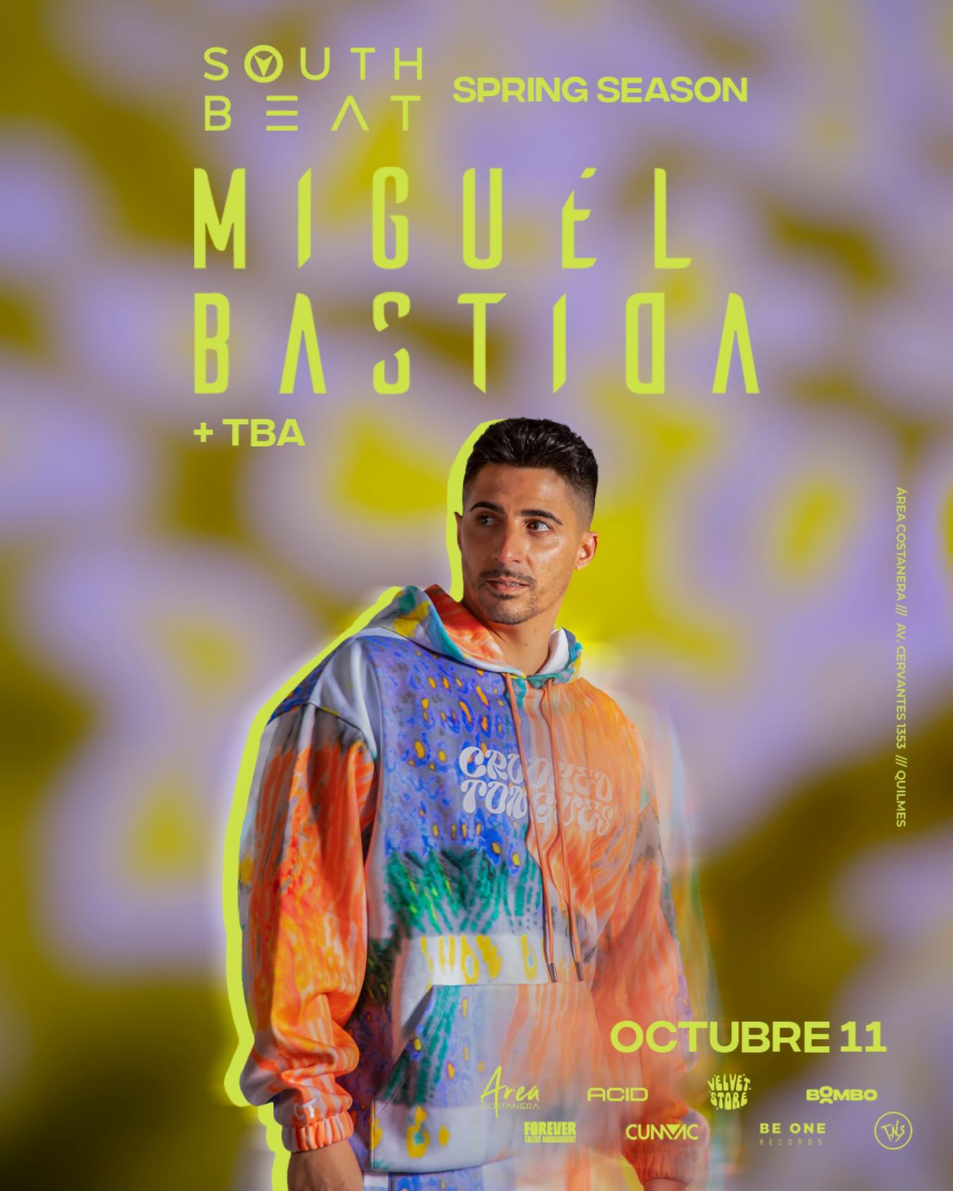 Miguel Bastida & MORE ARTISTS [SPRING SEASON] - by SOUTH BEATH, AREA COSTANERA
