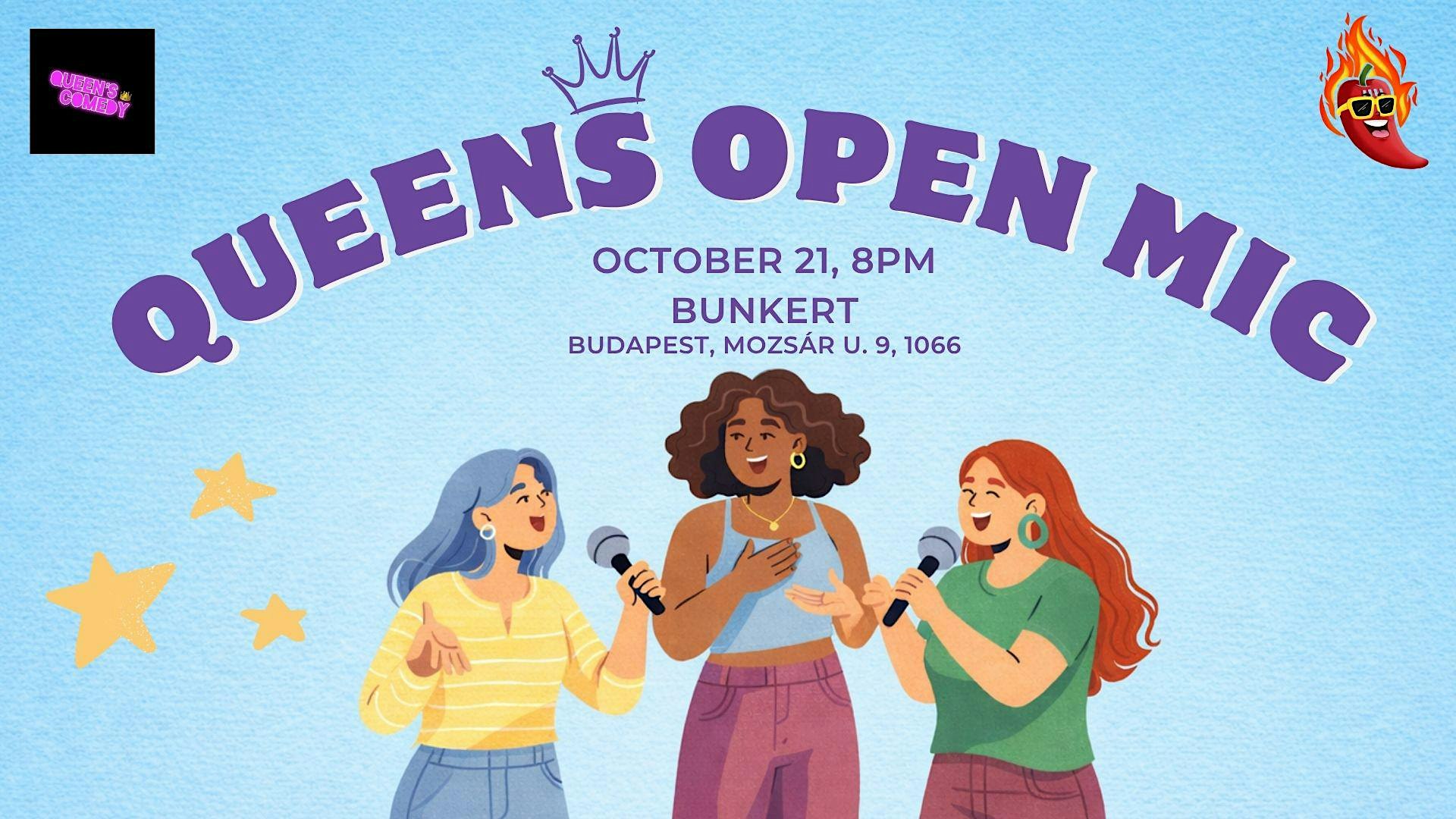 Queens English Comedy Open Mic #6