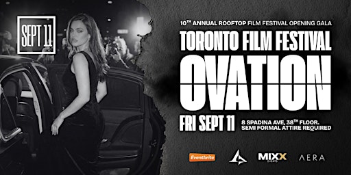OVATION 2026 - Toronto Film Festival Opening Night Gala