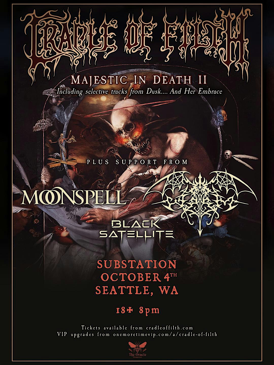 CRADLE OF FILTH: Majestic In Death II