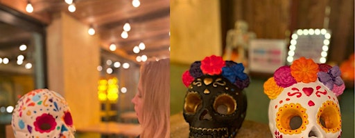 Sugar Skull Paint Night at Loco Southie