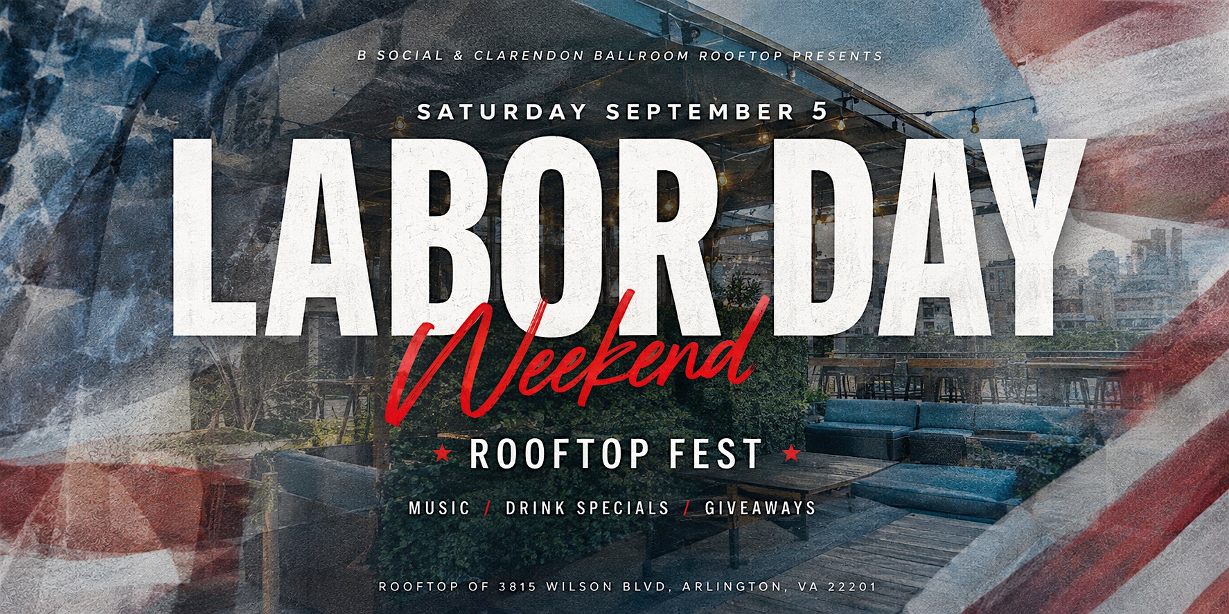 Labor Day Weekend Rooftop Bash