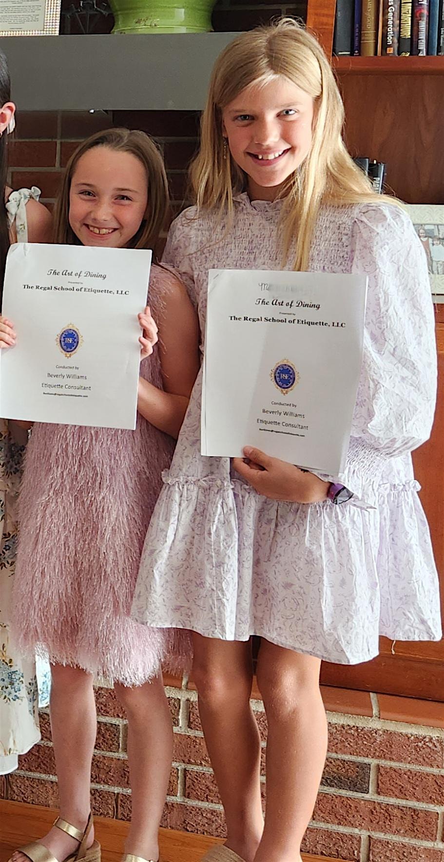 Kind Kids Club - Social and Dining Etiquette for Elementary School Students