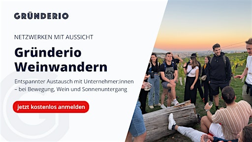 Gründerio Weinwandern
