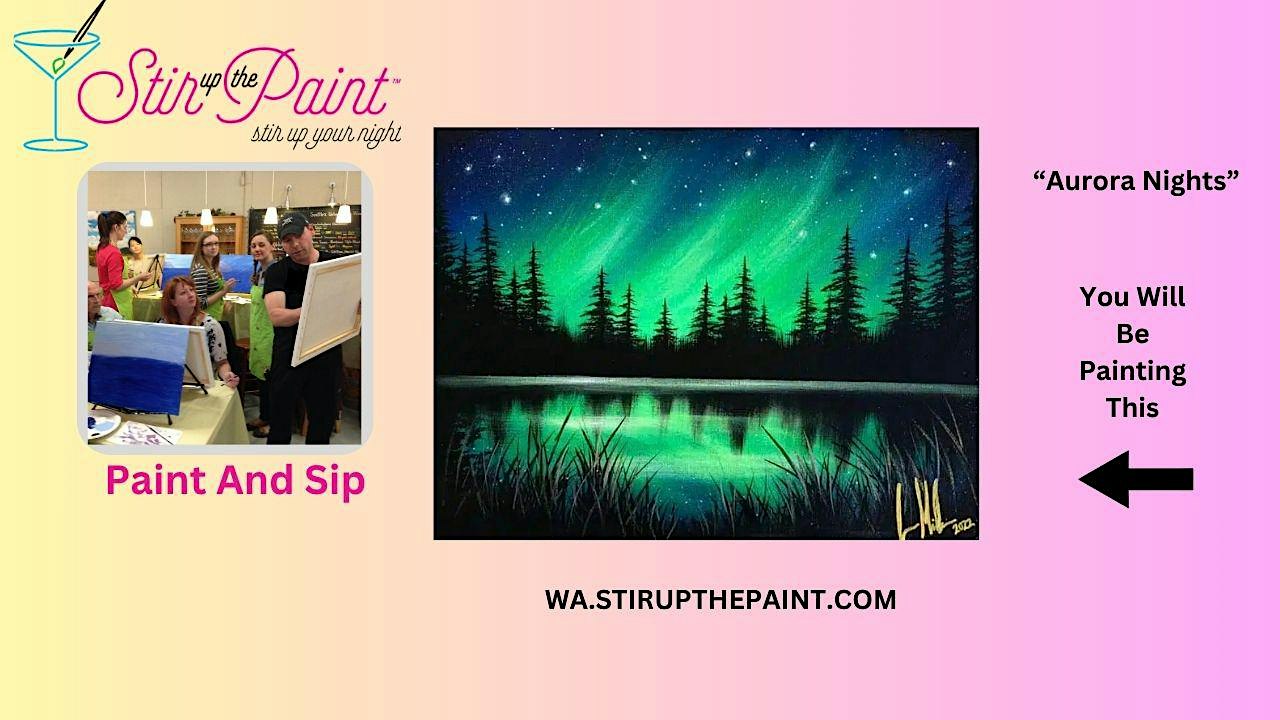 Bellevue Paint and Sip, Paint Party, Paint Night With Stir Up The Paint