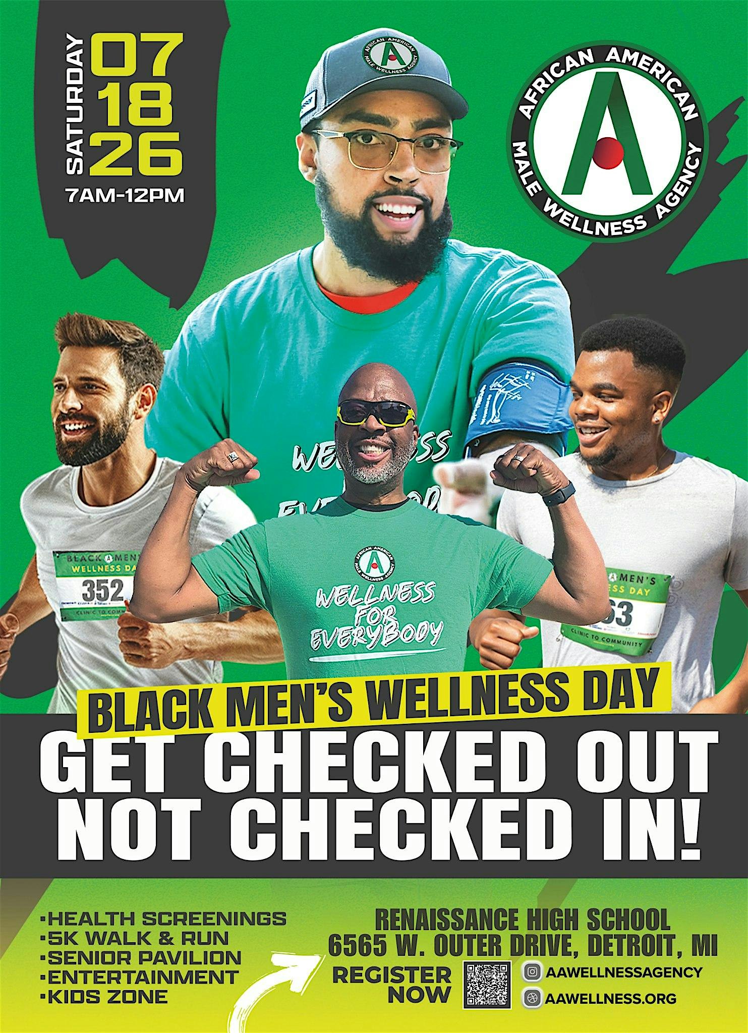 Black Men's Wellness Day - Detroit - 2026
