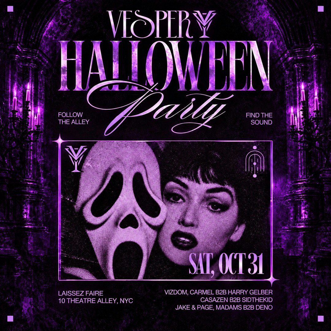 Vesper Halloween at Laissez Faire