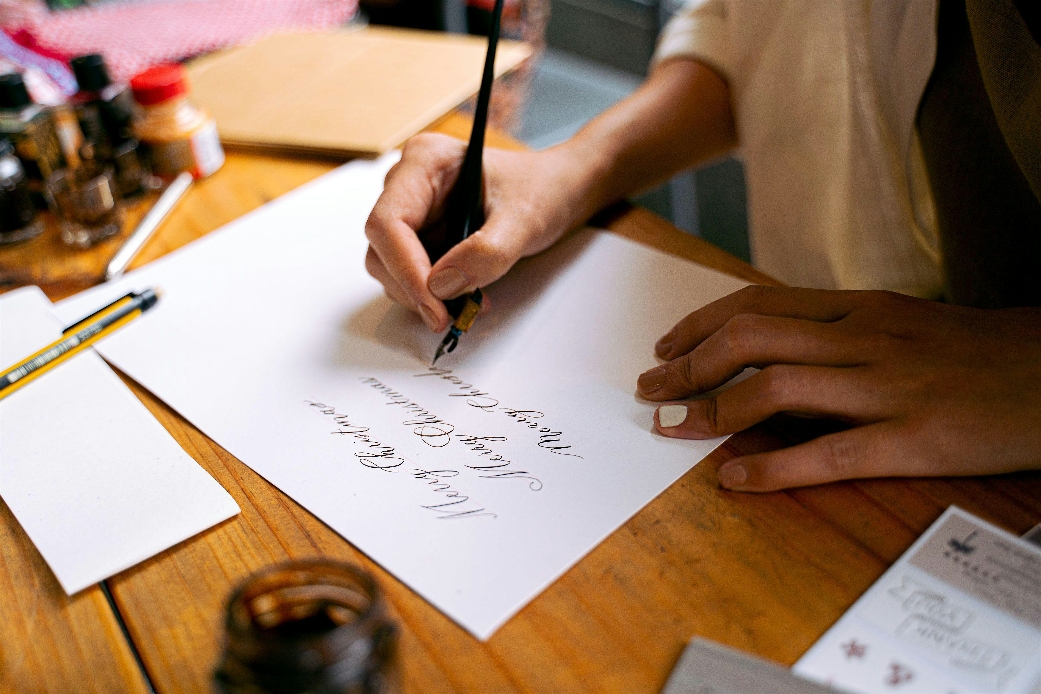 Laboratorio di calligrafia