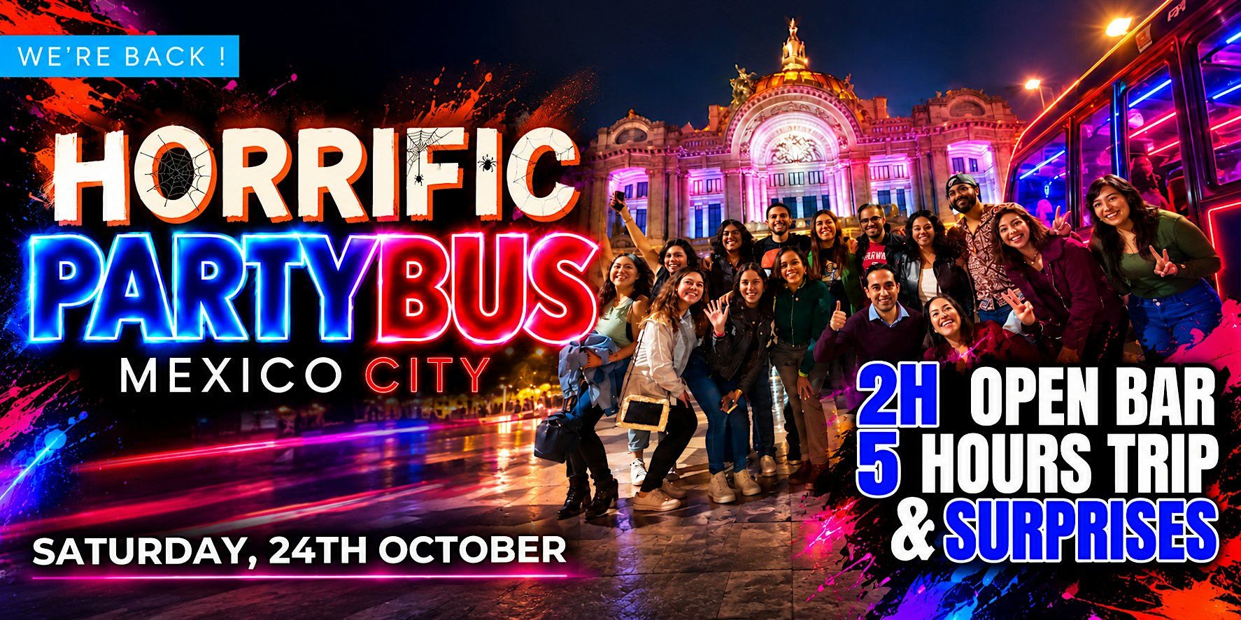 Horrific Partybus #SpecialHalloween