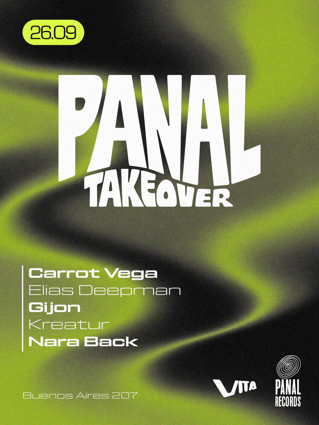 PANAL TAKEOVER X Club Vita