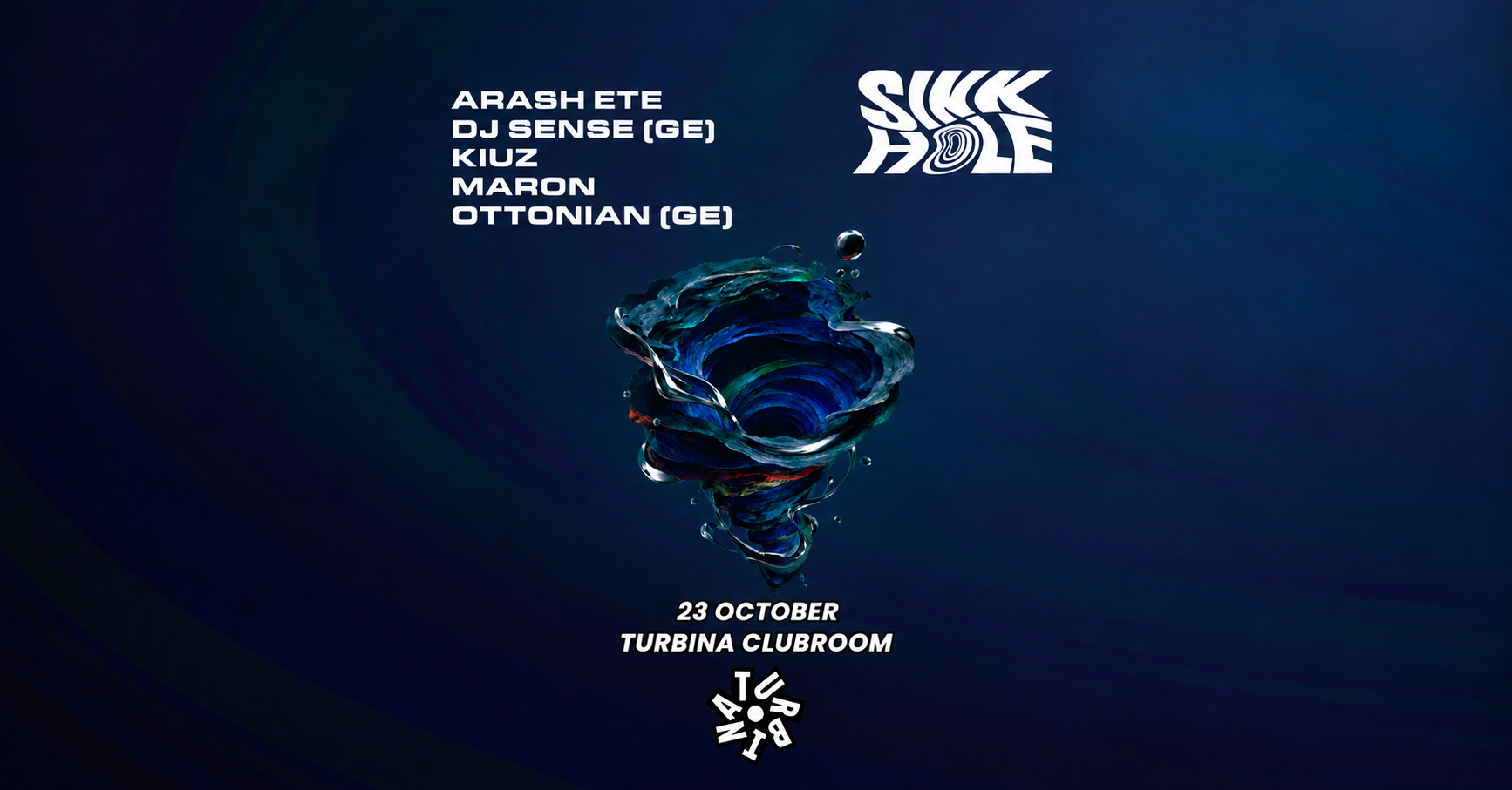 Sinkhole at Turbina Clubroom - 23 October