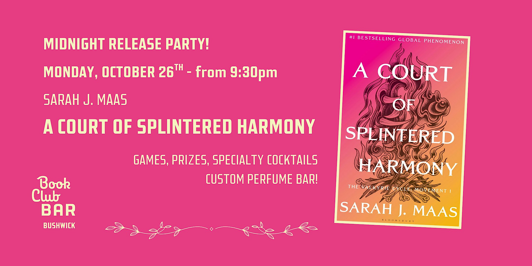 A Court of Thorns & Roses 6 - Midnight Release Party