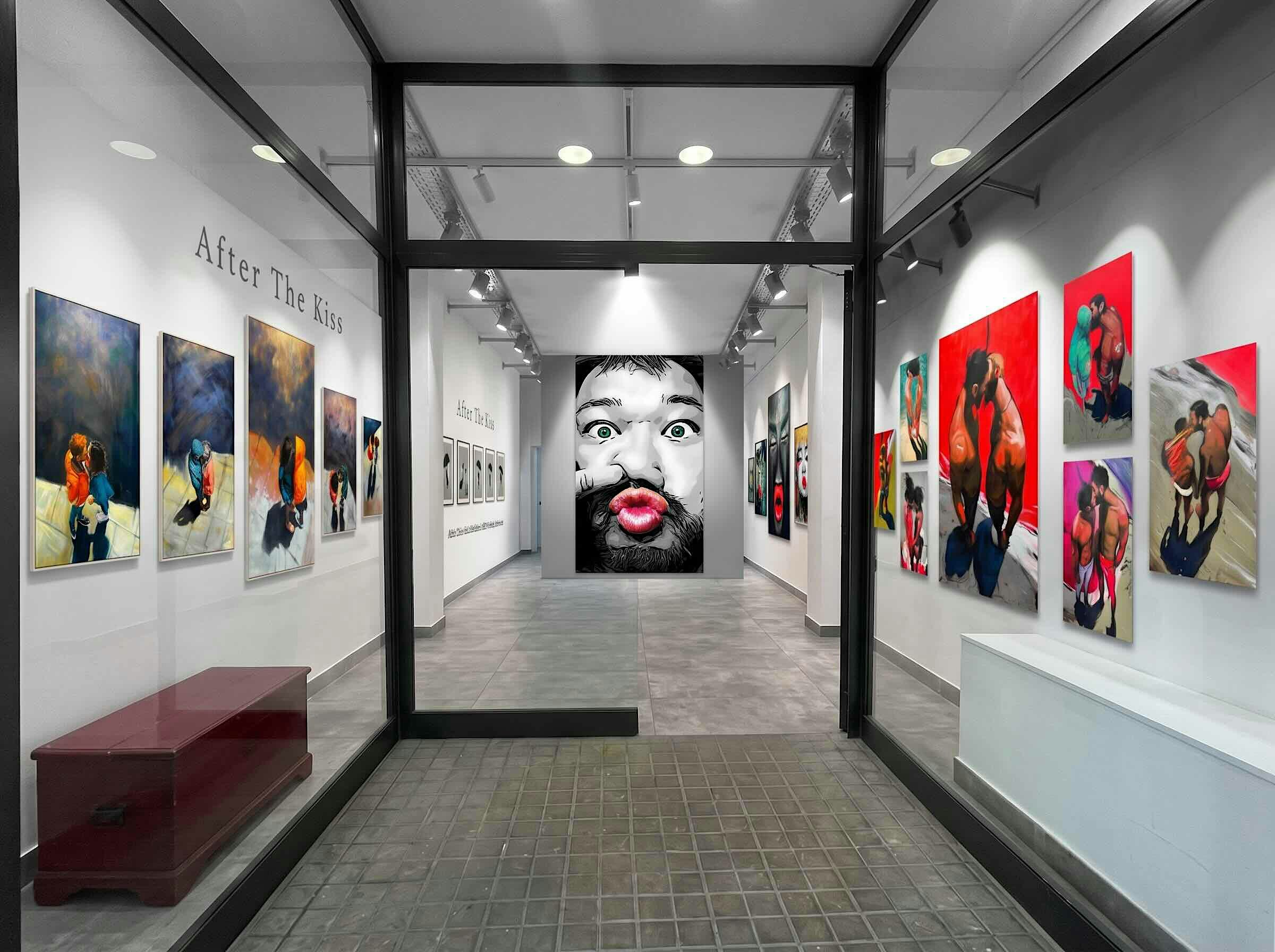 Después del beso – Exposición individual de arte de Attilio Chien