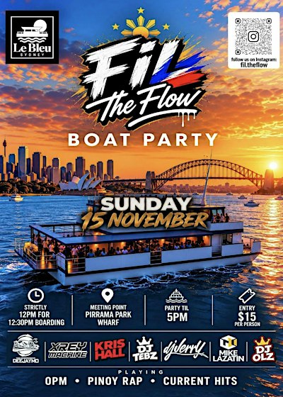 Fil the Flow Boat Party