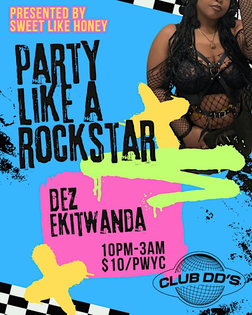 Sweet Like Honey Presents: Party Like A Rockstar