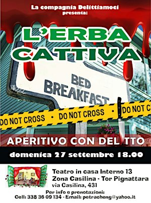Aperitivo con delitto "L'erba cattiva"