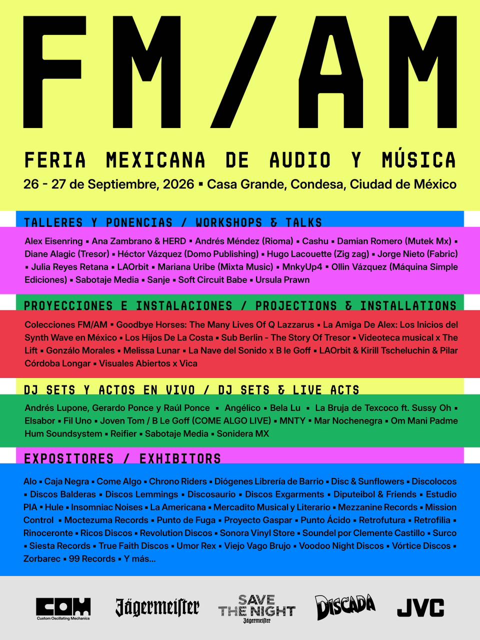 FM/AM Feria Mexicana de Audio y Música 2027