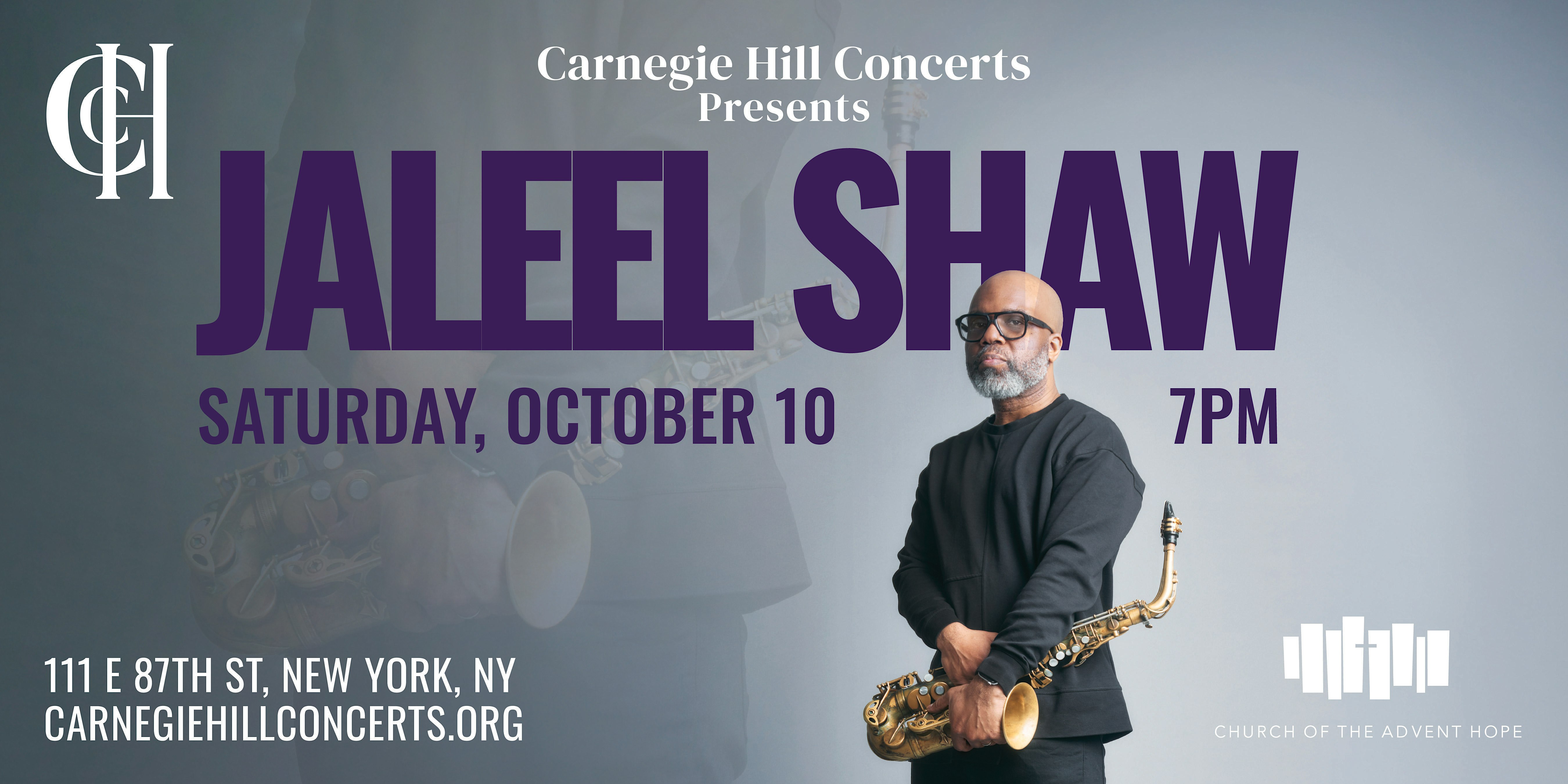 Carnegie Hill Concerts Presents Jaleel Shaw