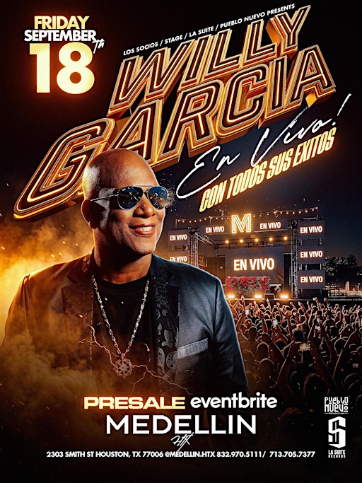 WILLY GARCÍA EN VIVO — MEDELLÍN HTX