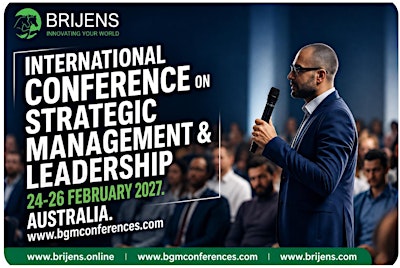 International Conference on Strategic Management & Leadership, Australia