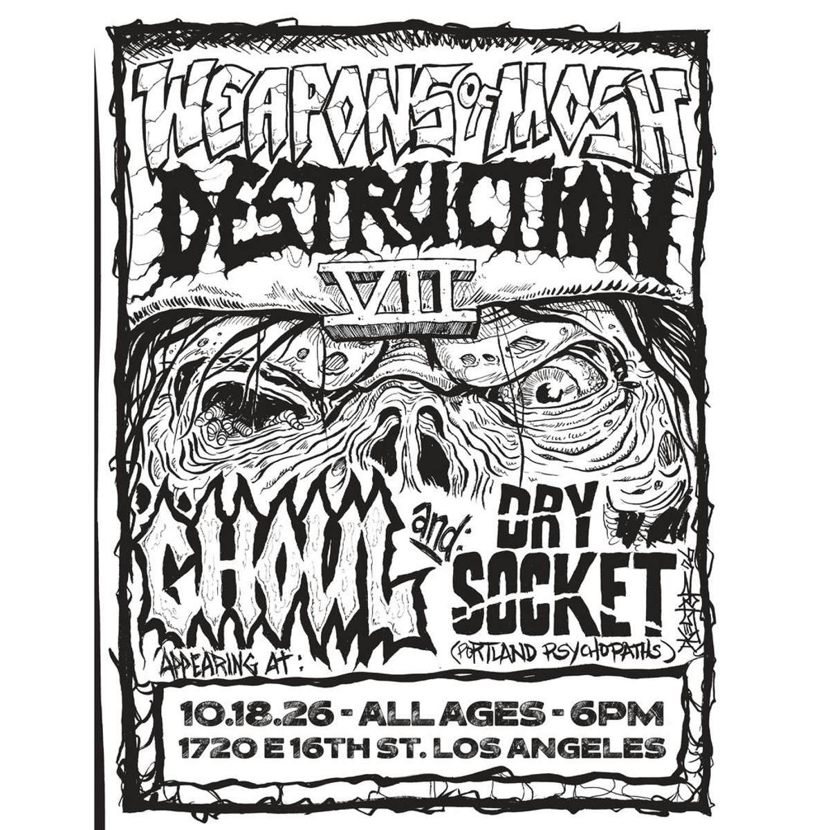 Ghoul : Dry Socket Tour