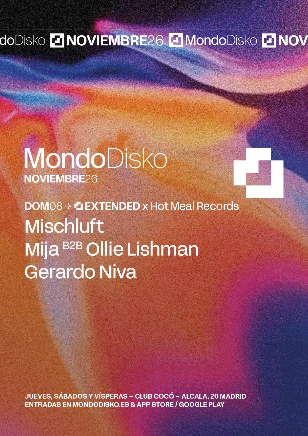 EXTENDED x Hot Meal Records / Gerardo Niva B2B DJ SWISHERMAN