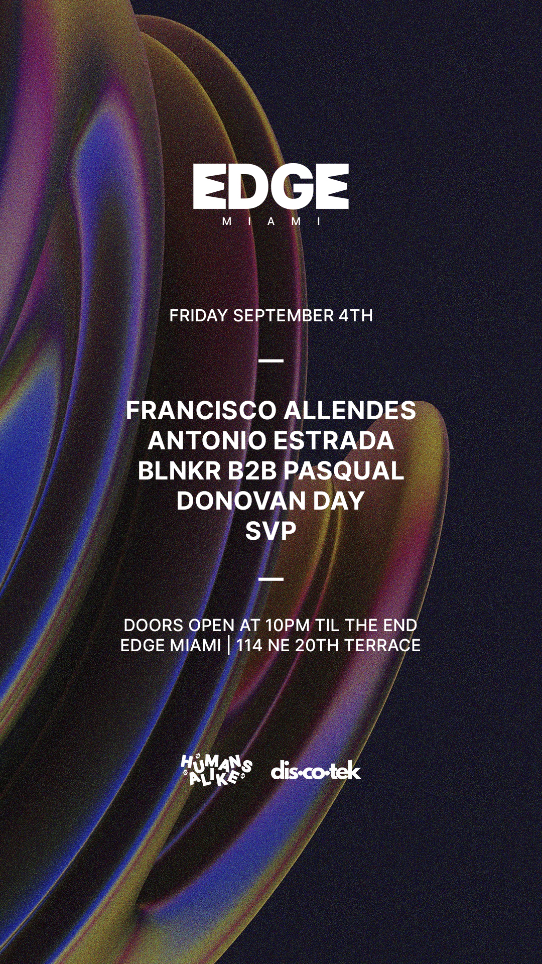 Francisco Allendes at EDGE