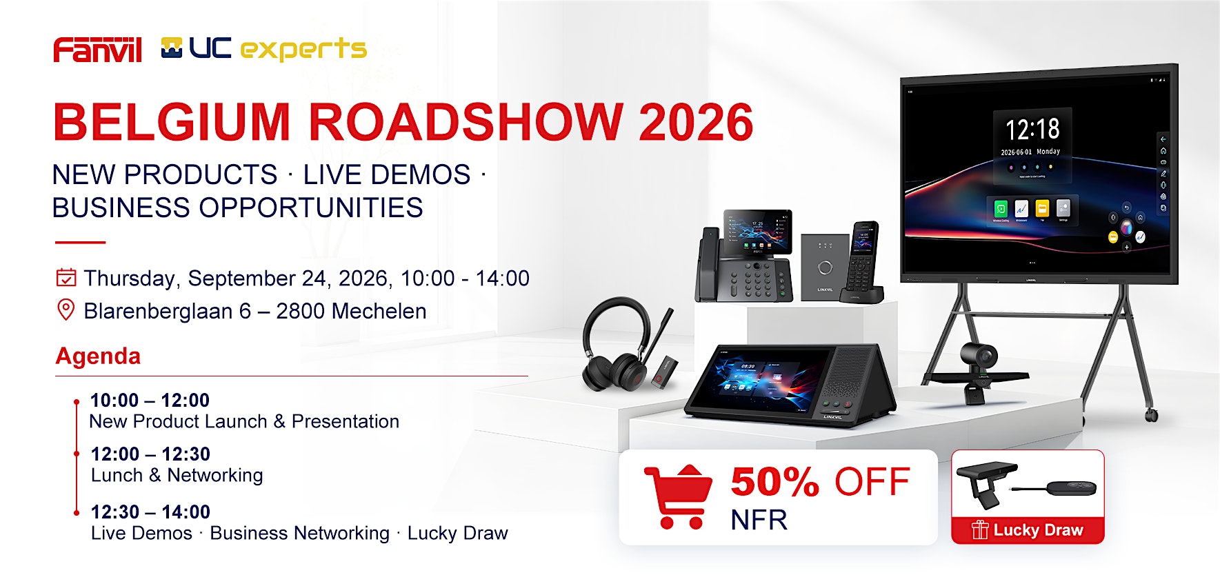 Fanvil Roadshow – September 24th 2026