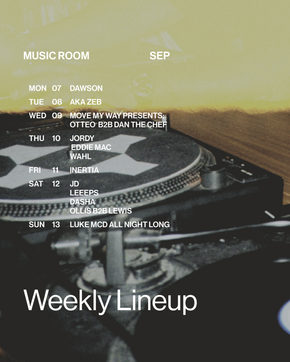 Music Room pres. Move My Way ft Otteo b2b Dan The Chef