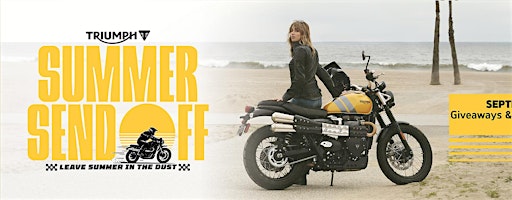 Triumph Summer Send-Off: Red River Triumph