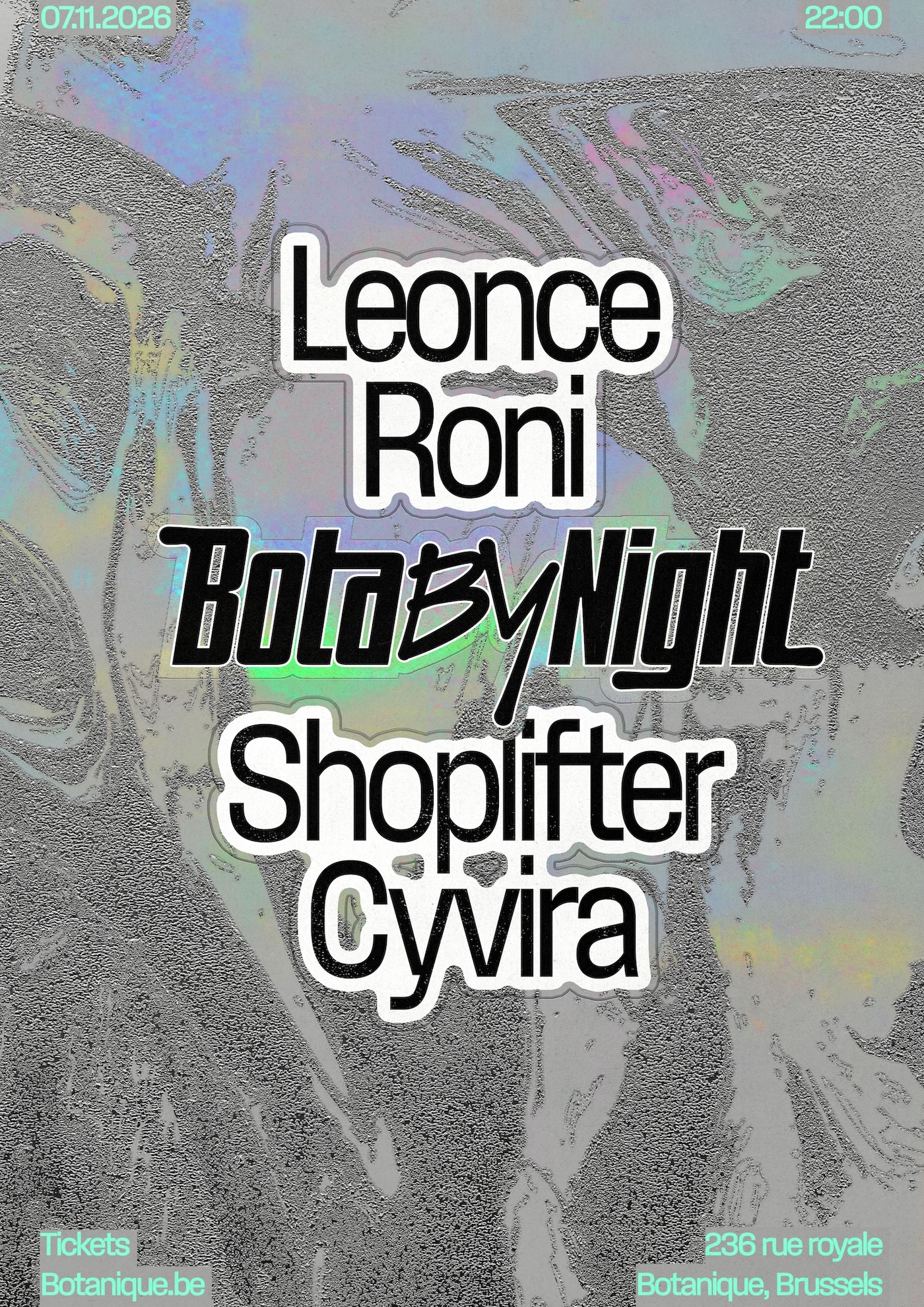 Bota By Night: RONI / Leonce / Shoplifter / cyvira