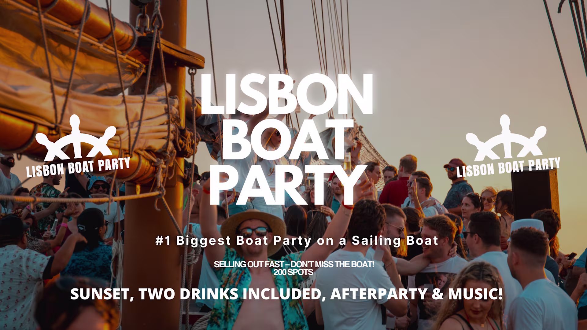 Lisbon’S #1 Sunset Boat Party - 3 September