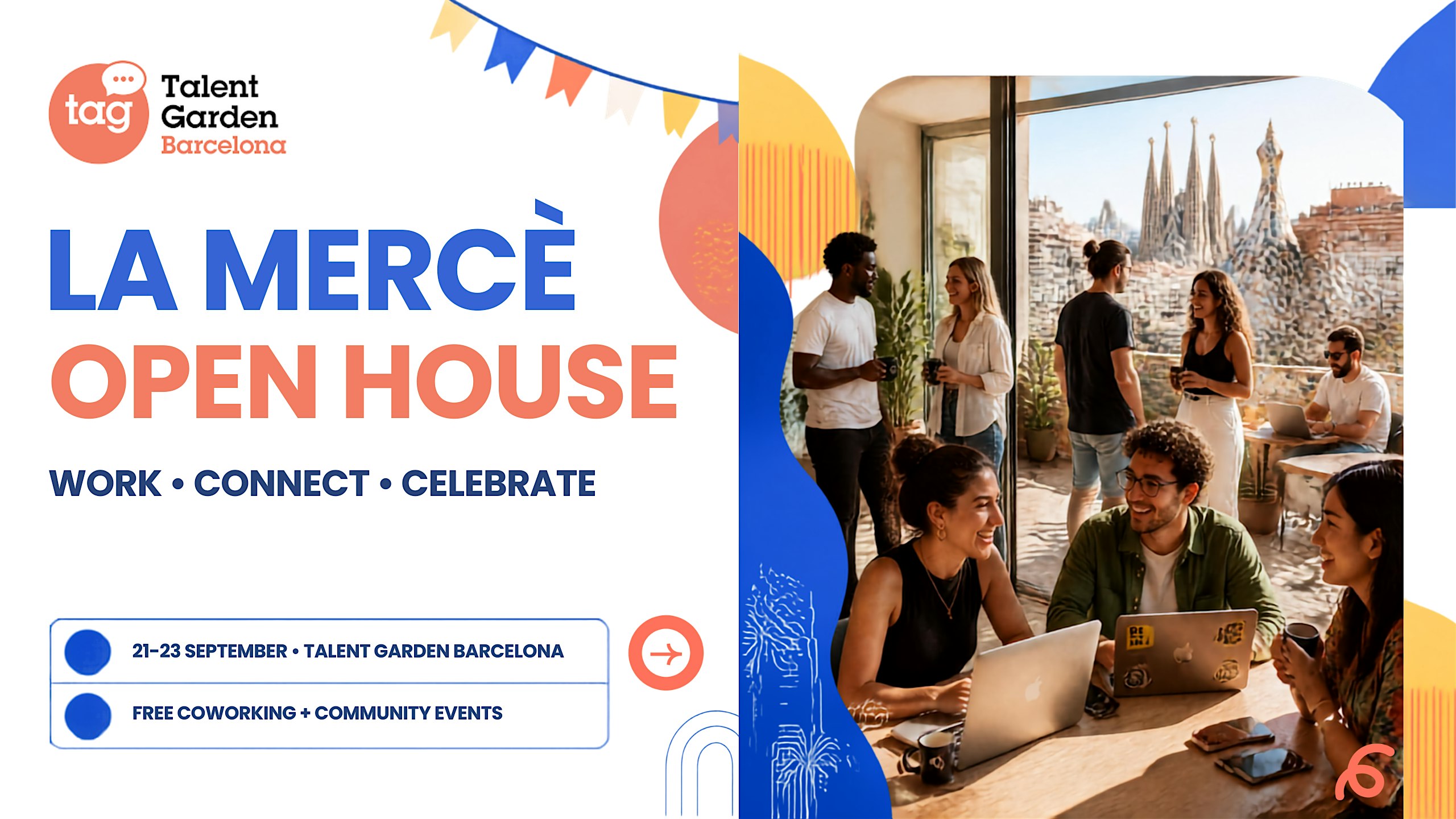 Talent Garden Barcelona - La Mercè Open House: Work, Connect & Celebrate